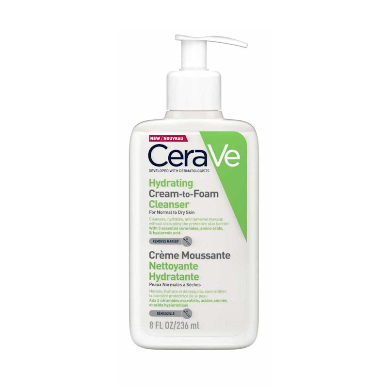Hydrating Cream-to-foam Cleanser 236ml