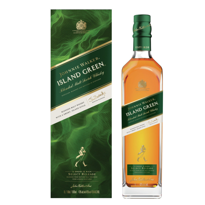 Island Green Blended Scotch Whisky 1l