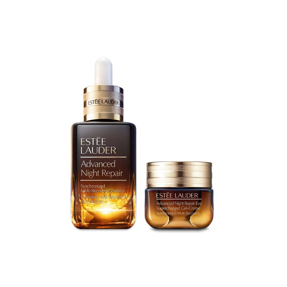 Advanced Night Repair Face Serum and Eye Supercharged Gel-Creme Set 50ML+15ML