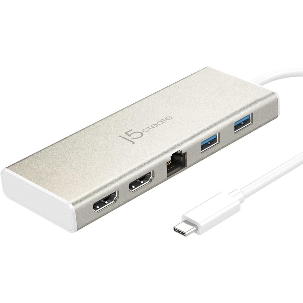 J5Create Jcd381 Usb-C Mini Dock W/ Pd (Sup Dual Display)