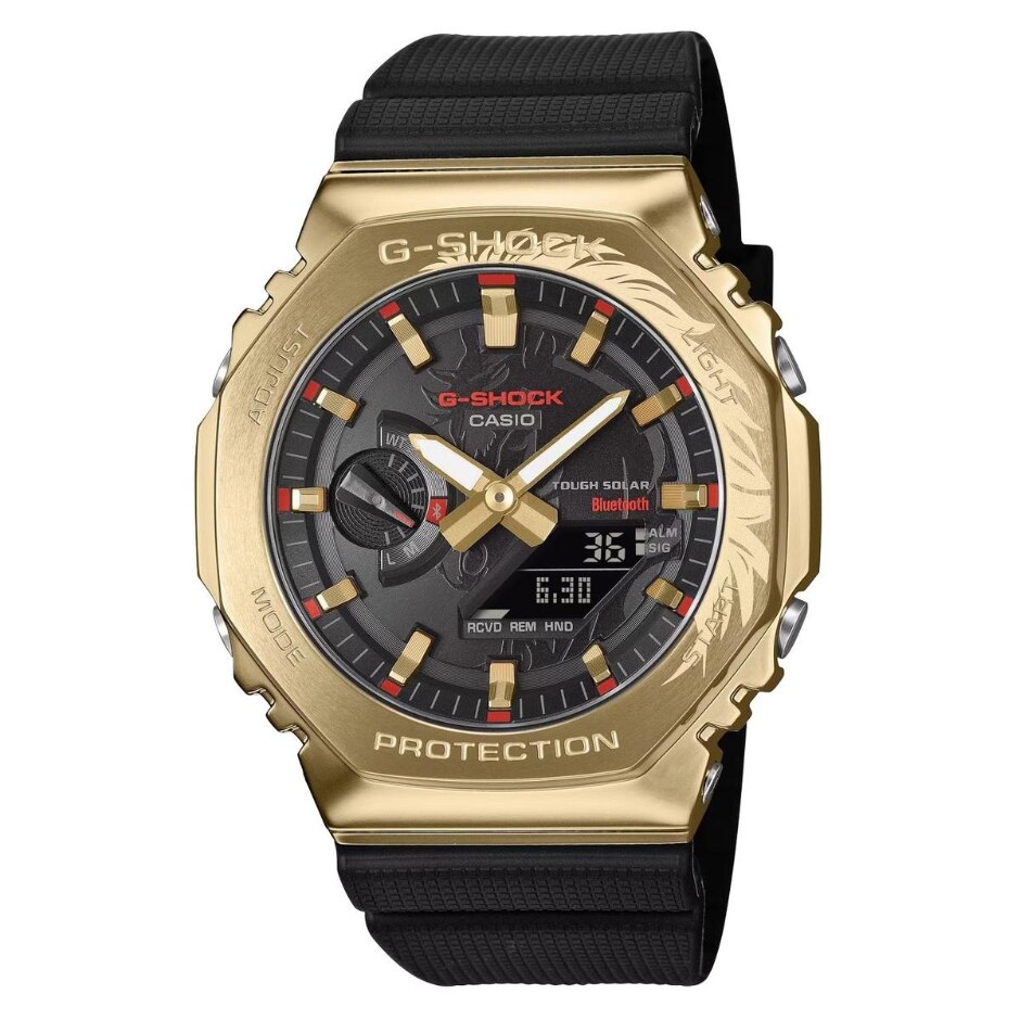 Casio G-Shock Analog-Digital Black Dial 44.4mm GBM-2100CX-9ADR Black