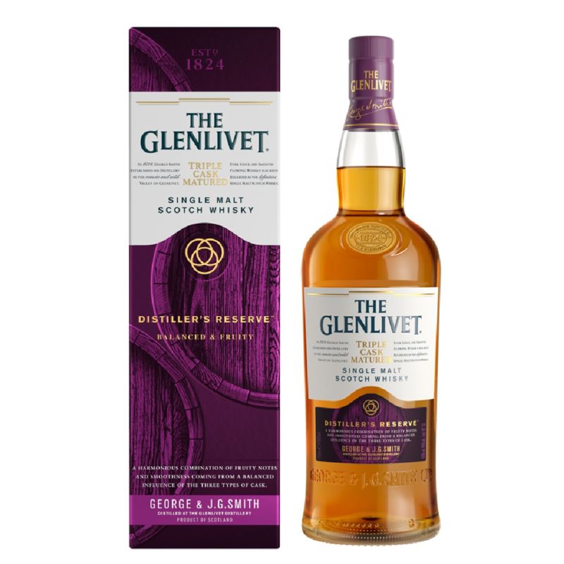 Triple Cask Matured Distiller's Reserve Single Malt Scotch Whisky Scotland Trx 1l