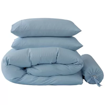 Robinsons Silky Soft Luxe Stripe Microfibre Bed Sheet Set Core Collection Queen Size