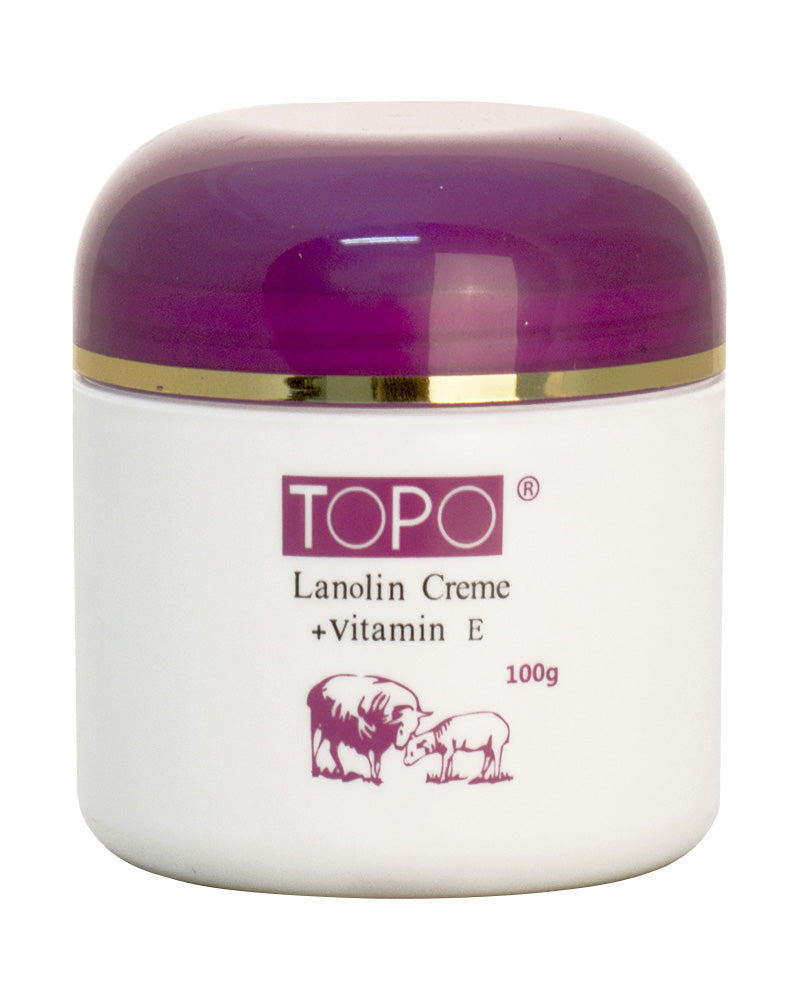 TOPO Lanolin Crème + Vitamin E 100g 6 pack