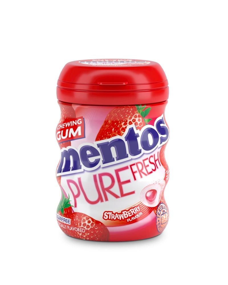 Mentos Gum Pure Fresh Strawberry 68g